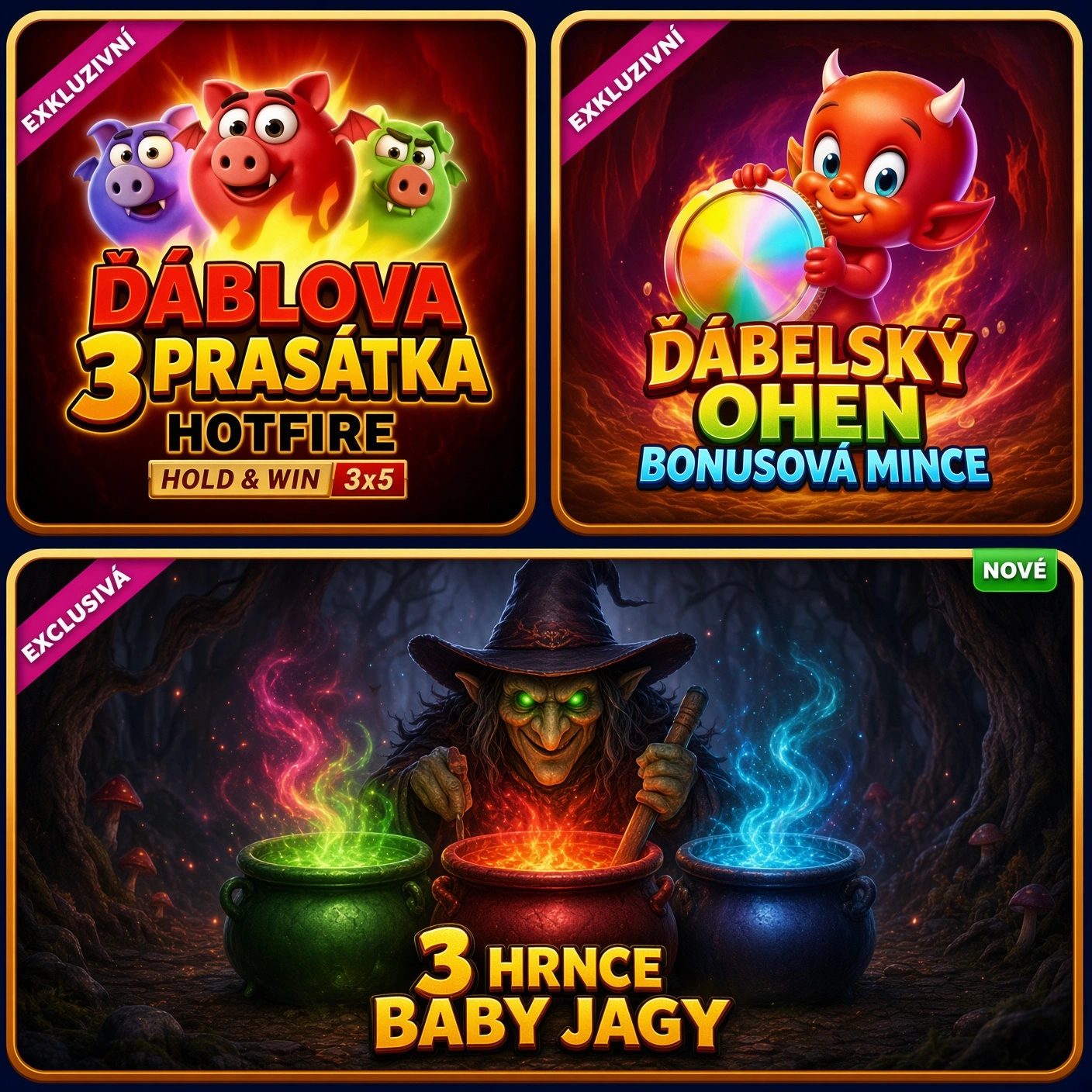 Náhled affiliate landing page Spins of glory